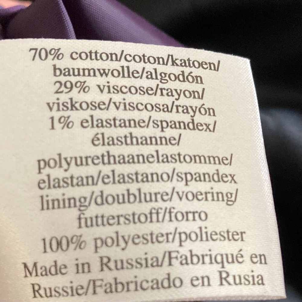 NWT LAURA ASHLEY Cotton Blend Dress  Size 14 - Picture 5 of 5